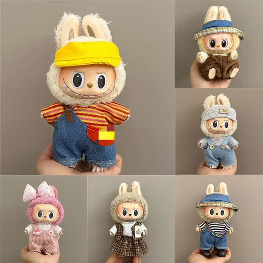 Labubus Plush Doll Clothes Set