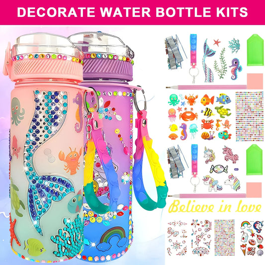 Kids Pretty Colorful Water Bottle