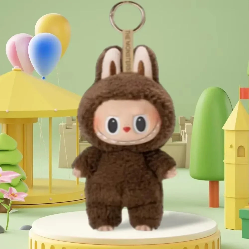 Labubu Heartbeat Macaron Doll Pendant