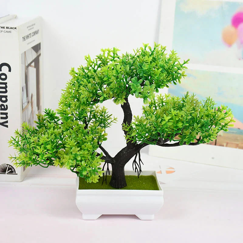 Artificial Bonsai Tree Potted Ornament