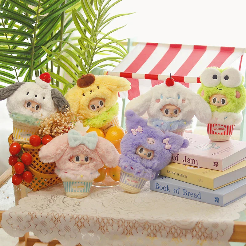 Labubu Ice Cream Doll Clothes Set
