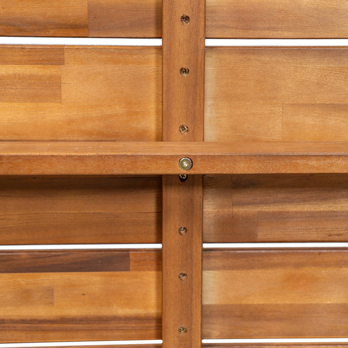 Christopher Knight Home 70" Outdoor Wood Rectangle Dining Table with Slatted Top and Rattan Legs, Brown