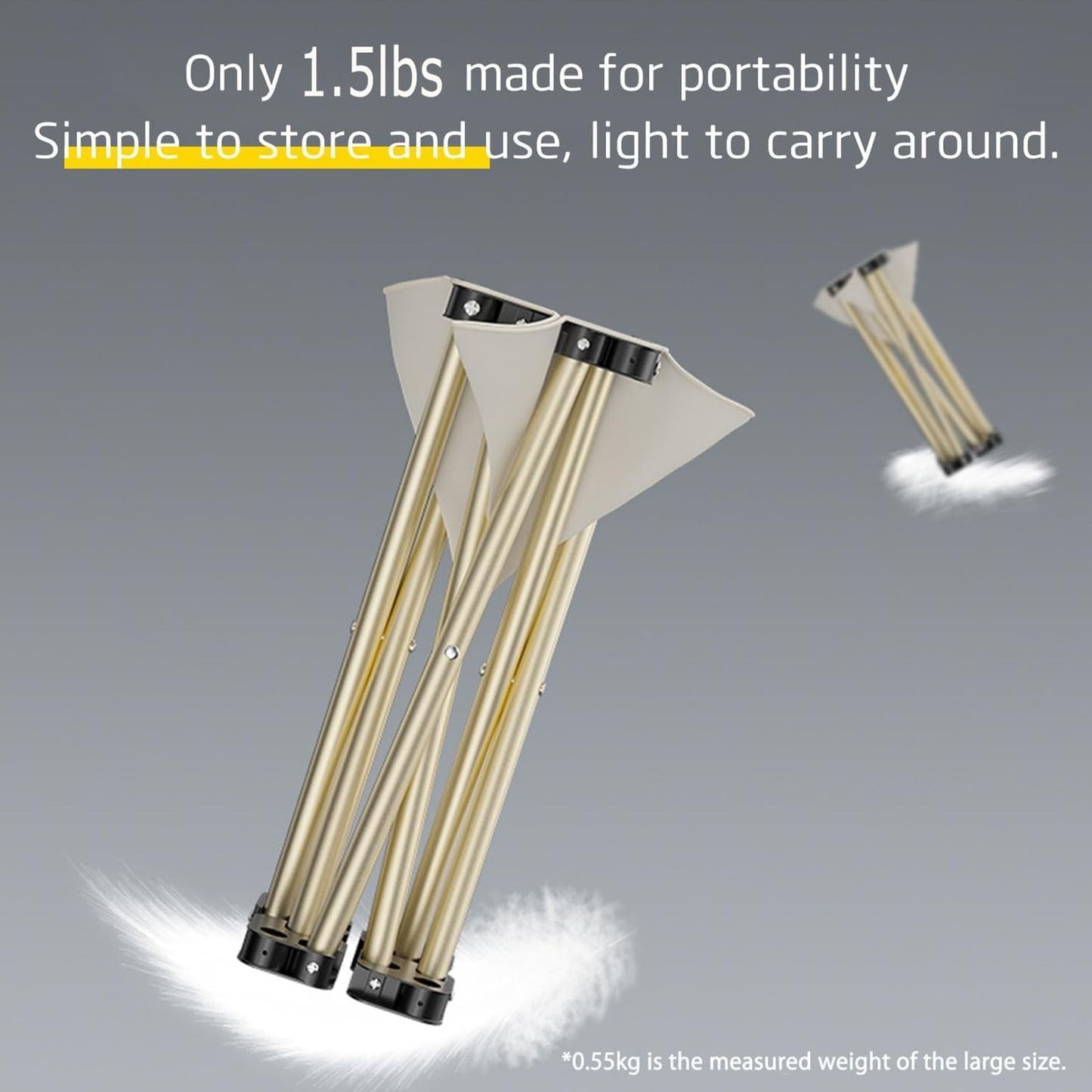 Kieccall Outdoor Portable Folding Stool