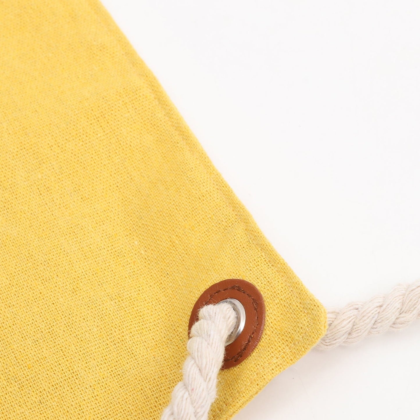 HONMEET 1 Set Swing Bed for Cats Yellow Cotton Linen for Indoor Use Comfortable Pet Resting