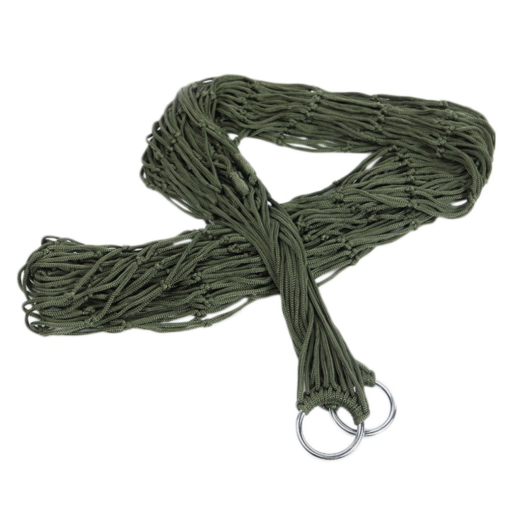 CIMAXIC Hammock Straps Nylon Green Thickened Single Hammock 1Set