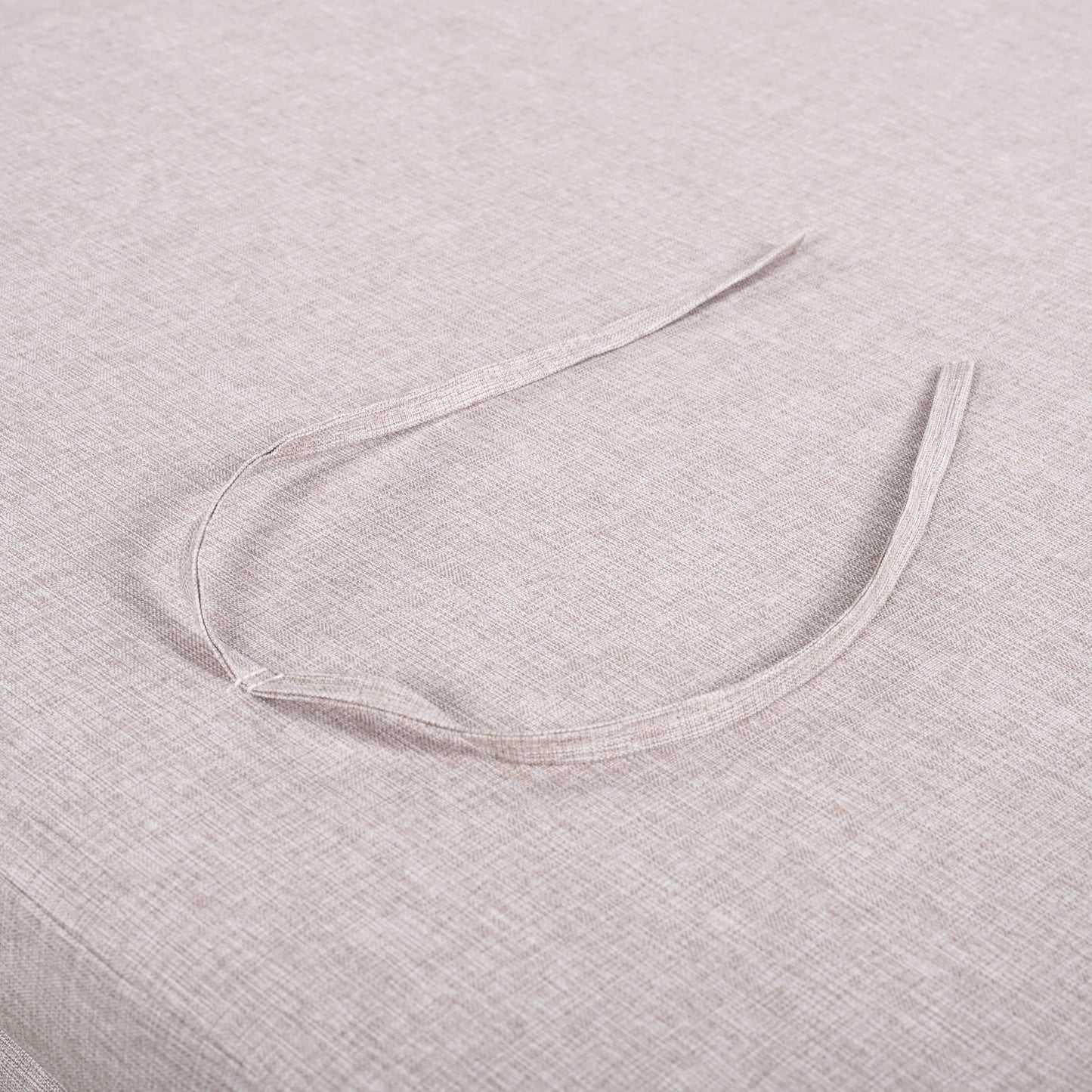 Christopher Knight Home Adjustable Outdoor Wood Chaise Lounge with Cushion, Rope Accent, Beige