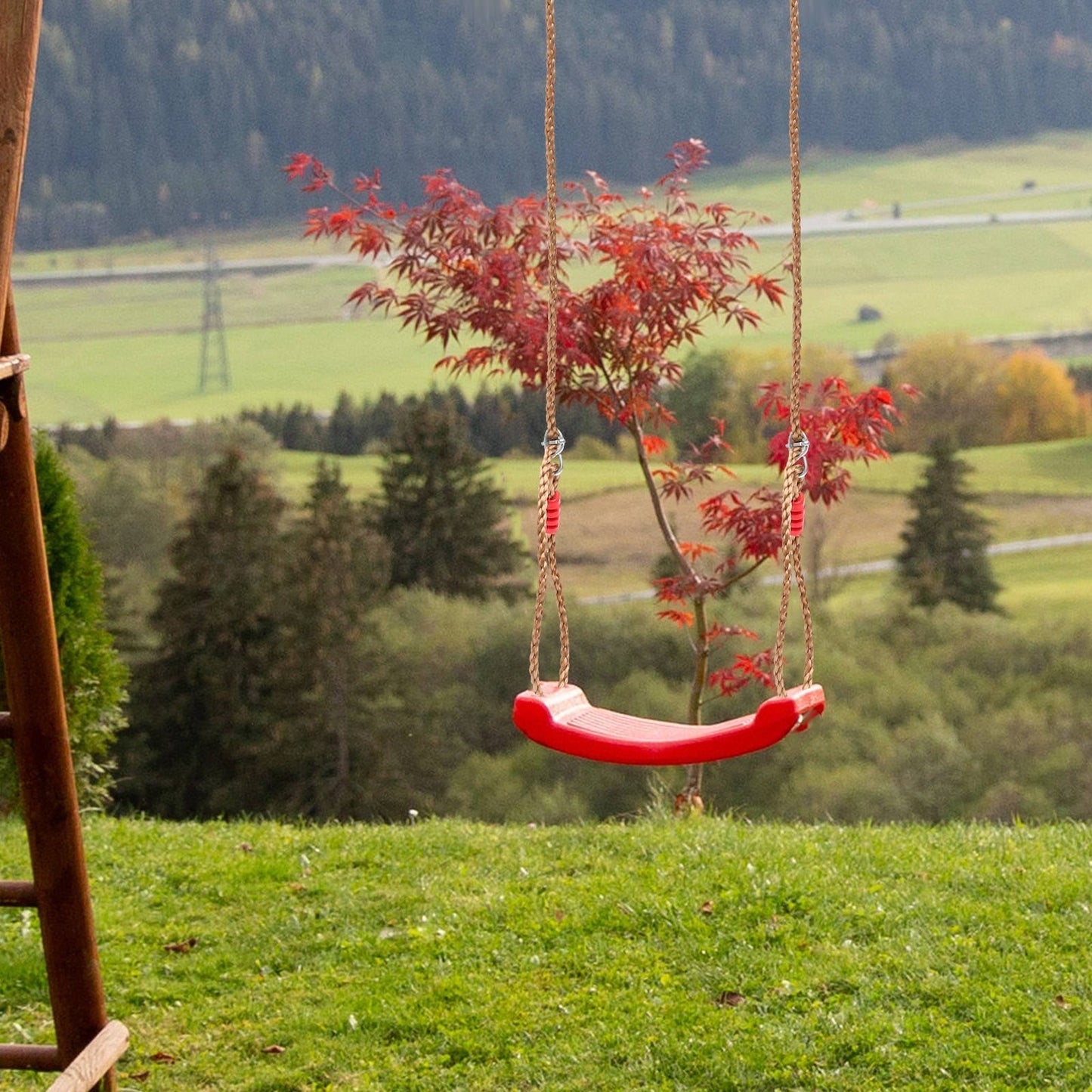 HONMEET 2Pcs Hammock Rope Strap 71.53X1.89X0.79in for Tree Swing and Chair