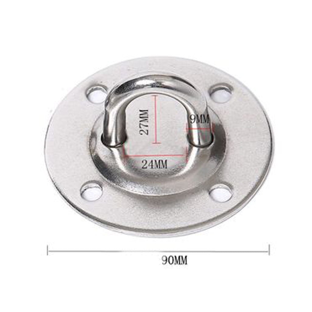 Cadorn Stainless Steel Ceiling & Wall Mount Bracket - Heavy - Duty Fixing for Aerial Yoga, Hammocks, Suspension Straps