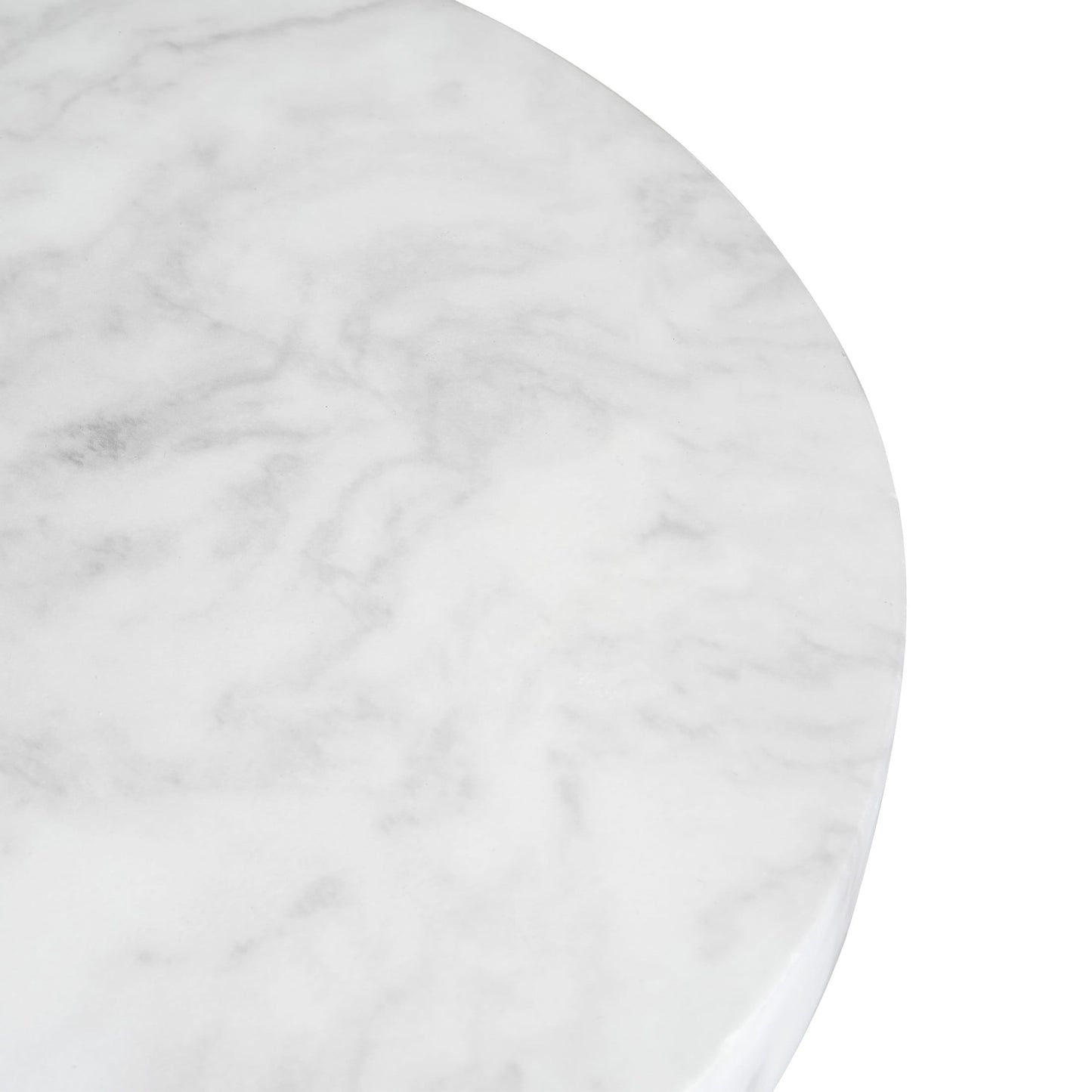 Christopher Knight Home Hourglass Side Table, Lightweight Concrete Round End Table for Indoor & Outdoor Use, White