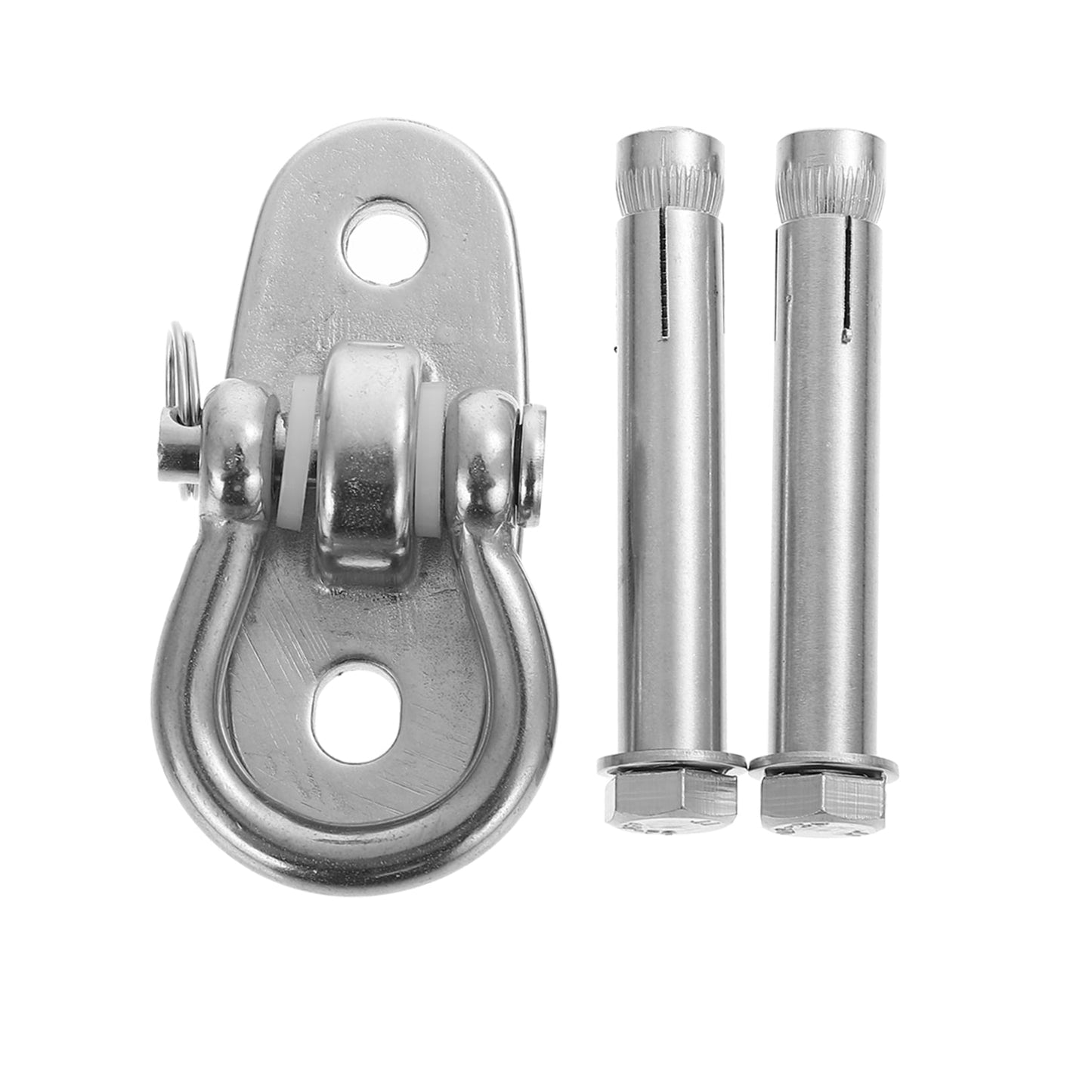 KAJNBN 1Set Heavy Duty Hammock Fitting Hanging Hook 7.8X6CM for Indoor Fitness Equipment