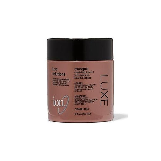 ion Luxe Hair Mask, Luxury Ingredients, Hydrating, Dry Damaged Hair, Color Safe, ParabenFree