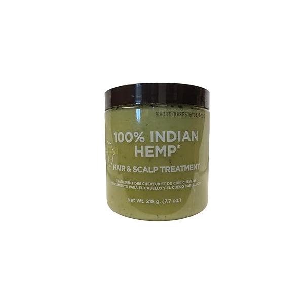 Kuza Indian Hemp with Chebe Hair & Scalp Treatment - for Healthy Retention 7.7 oz