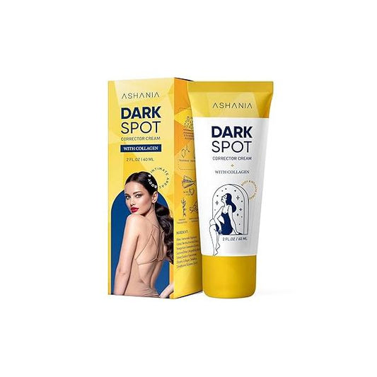 Dark Spot Remover for Face and Body: Advanced Corrector Cream Inner Thighs, Neck & Knees - Brightening Formula (2 Fl Oz)