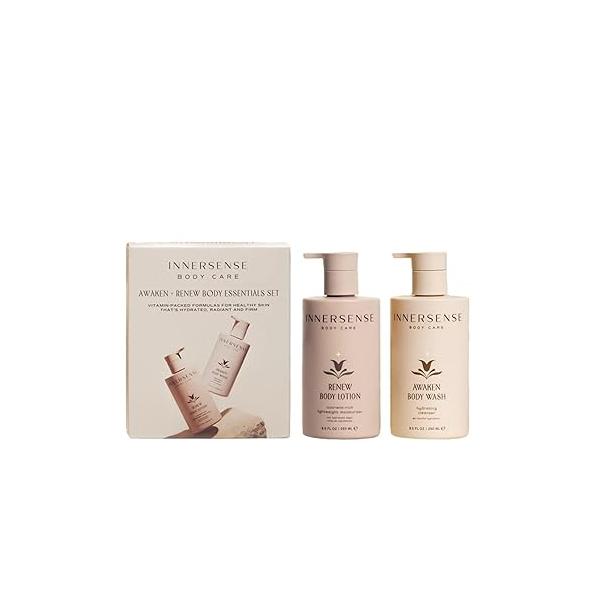 INNERSENSE Organic Beauty - Hair Revival Duo Holiday Set | Detox Mask, Hydrate Mask Non-Toxic, Cruelty-Free, Clean Haircare (2 piece set)
