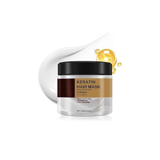 Keratin Hair Mask,Deep Conditioning Mask for Care,Hydrating Collagen All Types