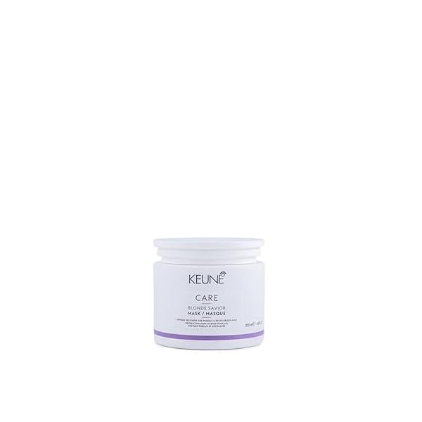 KEUNE Care Blonde Savior Mask, Intensive Repair & Moisturizing Treatment for Bleached Hair, 6.8 Fl Oz