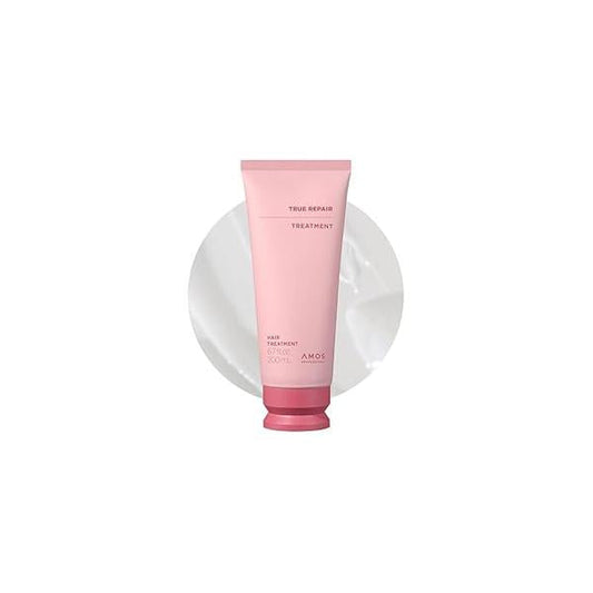 AMOS PROFESSIONAL True Repair Hair Mask l Anti-Frizz & Smoothing with Ceramide, For Dry Damaged Hair, 6.7 fl.oz
