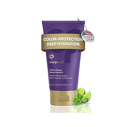 Colorproof Moisture Masque 5.2FL.Oz. Hydrating Moisturizing Deep Conditioner for Color-Treated Hair, Mojito Mint Scent