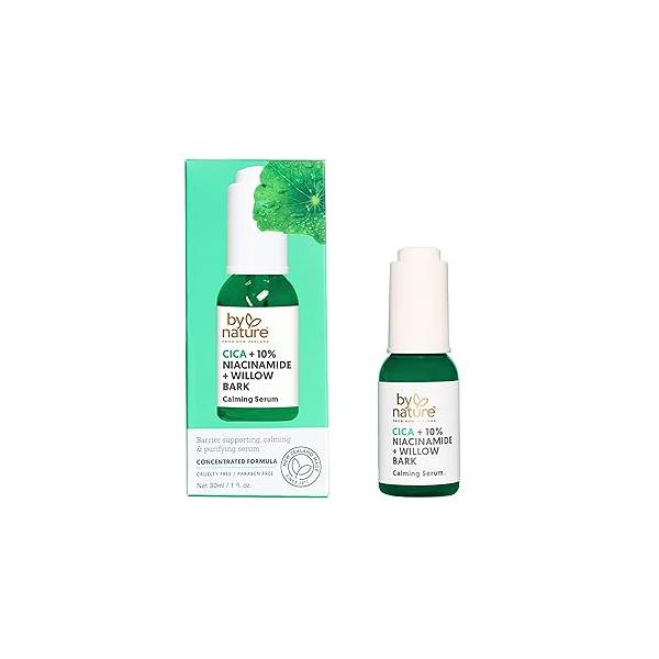 By Nature Vitamin C + Collagen Face Serum - Restore and Energize Tired Skin with Brightening C, Plumping Collagen, Plus Texture Enhancing Turmeric Premium Care for 3fl. oz.