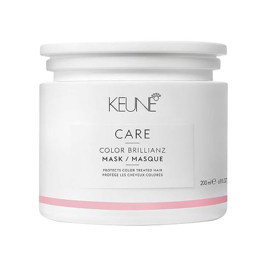 Keune Care Color Brillianz Mask, Deep-Conditioning & UV-Protecting Treatment for Color-Treated Hair, 6.8 Fl Oz