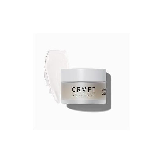 CRVFT Under Eye Cream | Brighten Dark Circles/Reduce the Appearance of Puffy Eyes Peppermint Scented w/Caffeine 30-Day Supply [.25 ounces]