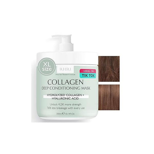 Hair Mask for Dry Damaged and Growth, Deep Conditioner Hair, Bleached Conditioning Collagen with Hyaluronic Acid