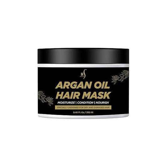 Herstyler Argan Oil Hair Mask - For Dry Damaged and Growth Deep Conditioning Har Curly for Limp Dull Anti-Frizz