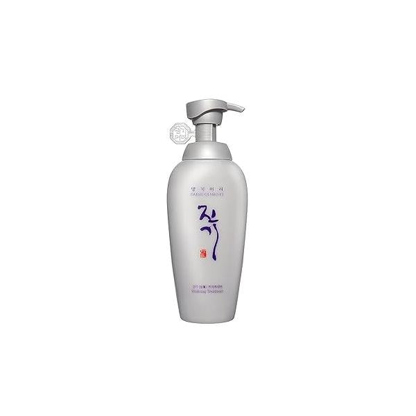 Daeng Gi Meo Ri - Jin Vitalizing Hair Treatment (500ml) Korean Herbal Nourishment, Frizz Control, Split End Repair, Glossy Shine, Ideal for All Types, package may vary.