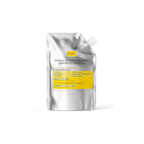 Anti Fungal Pre Shampoo Scalp Scrub for Psoriasis, Eczema & Seborrheic Dermatitis | DHT Blockers, Mineral Complex Tea Tree Oil Soothes and Promotes Hair Growth Men Women