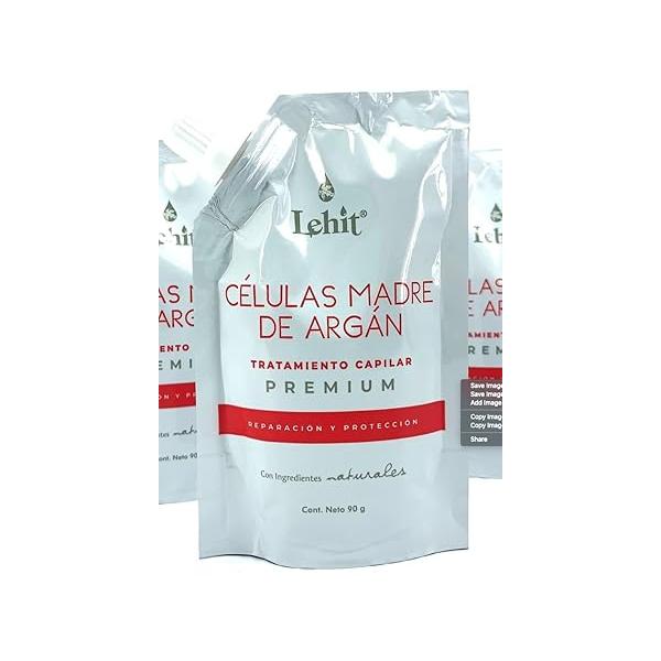 Lehit Células Madre de Argán Tratamiento Capilar Premium Hair Treatment (90g)