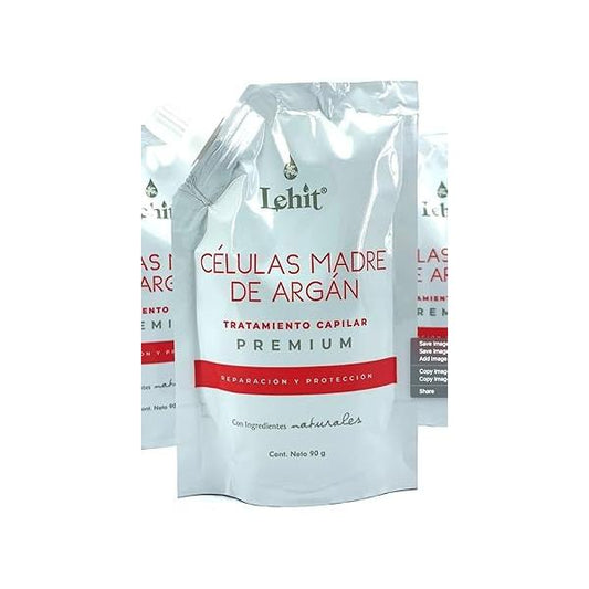 Lehit Células Madre de Argán Tratamiento Capilar Premium Hair Treatment (90g)