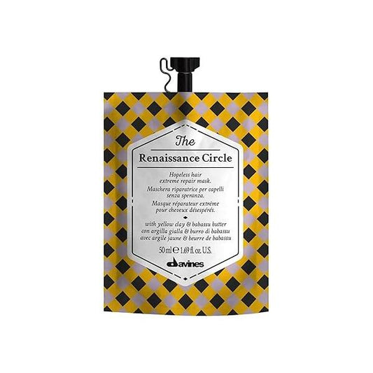 Davines The Circle Chronicles, Travel-Sized Hair Mask And Scalp Treatment, Nourish, Add Shine, Repair, Purify, Revitalize, Soothe, Protect Maintain Hydration