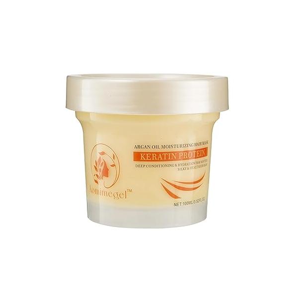 Collagen Hair Mask,Deep Repair Conditioning Argan Oil Mask for Damaged Treatment, Deep Conditioner Hydrating Masque All Types 10.15oz 300ml