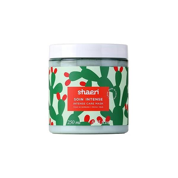 Intense Care Hair Mask - Deep Conditioning Moisturizer Enriched with Prickly Pear Extract Natural, No Sulfate 8.4 oz