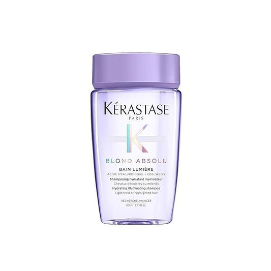 Kerastase Blond Absolu Lumière Illuminating Shampoo For Lightened & Highlighted Hair - Intensely Hydrates Illuminates Shiny Hair, Removes Impurities Pollution