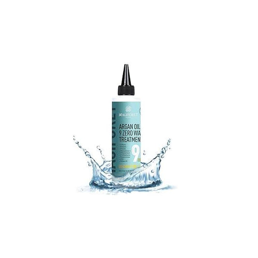 Hair Treatment, Mask, MagiForet Argan Oil 9 Zero Water with Natural Keratin, Protein, Sulfate Free Repairing Conditioning Volumizing for Dry Damaged Colored and All Types