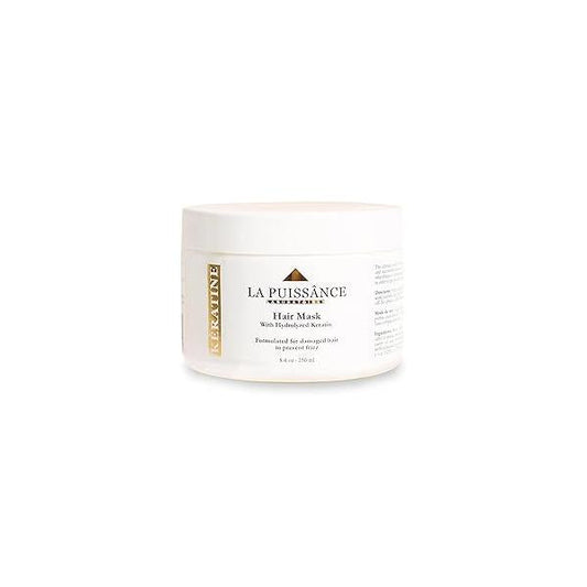 Keratin Hair Mask | Deep Conditioning Treatment, Repairs and Hydrate for Silky, Shiny Hair, Dry, Damaged Anti-Frizz Ideal Color Treated Off White