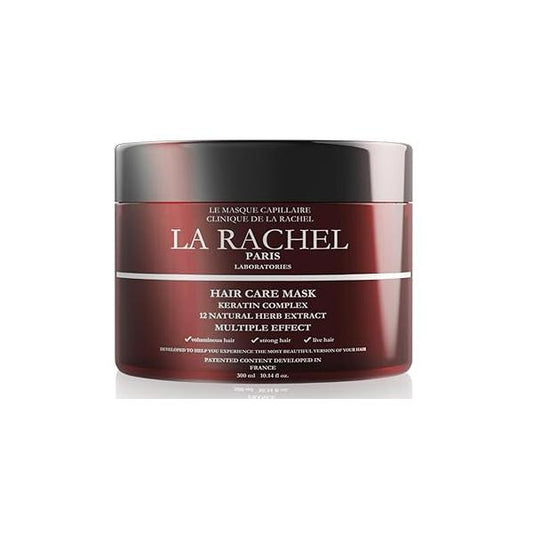 LA RACHEL Hair Care Mask | 1 Formula, 4 Benefits: Nourishes, Strengthens, Hydrates & Protects Restores Shine Softness Deep Conditioning Treatment for Dry, Damaged, and Frizzy Paris