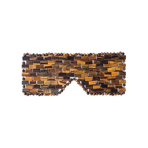 ideayard Jade Eye Mask Cooling Facial 100% All Natural Adventurine Quartz Eliminate Wrinkles, Puffiness & Migraine Relief