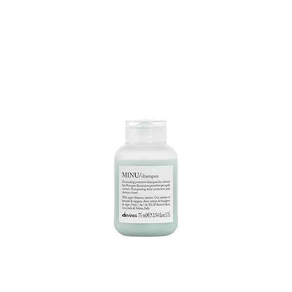 Davines MINU Shampoo, Color Retention Shampoo For Colored, Treated Hair, Protects & Keeps Hair Bright, Shiny Longer