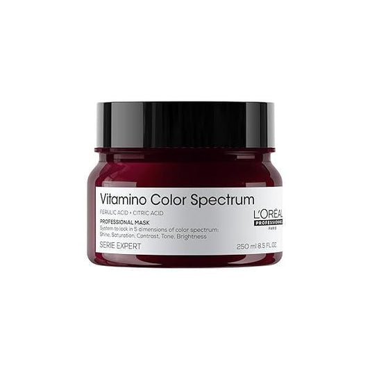 L'Oréal Professionnel Paris Vitamino Color Spectrum Mask - Maintains Day 1 Vibrancy, Intensive Moisture, Strengthens & Smooths Hair, For All Colored Vivid Hair