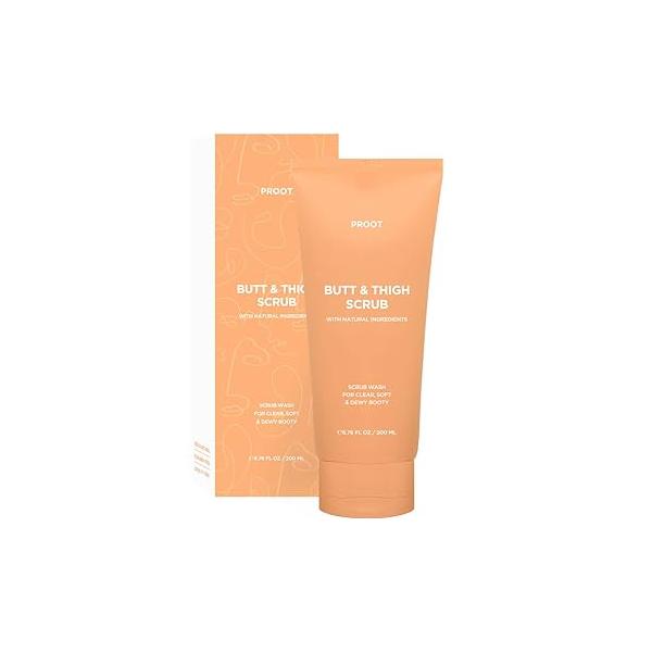 Butt Scrub Wash | Booty Body Exfoliator for Acne, Ingrown Hair, Bikini & Razor Bump Exfoliating All Skin Type Acne and