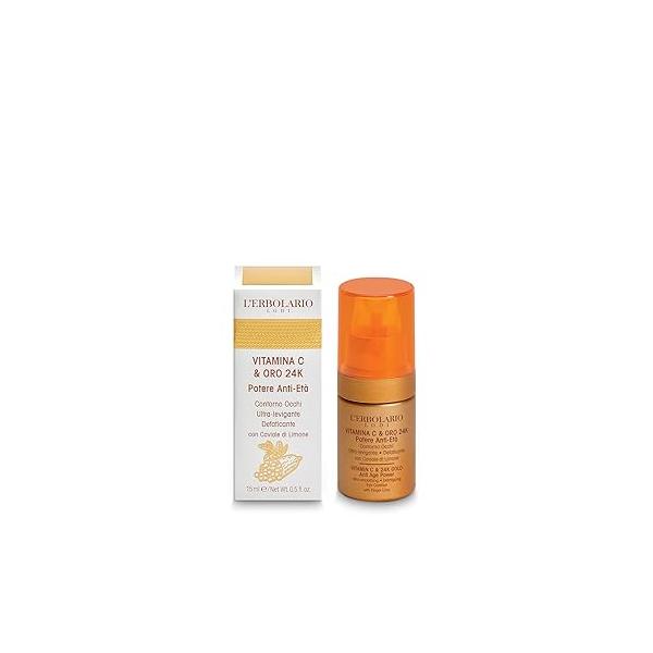 LErbolario Vitamin C & 24K Gold Anti-Ageing Eye Contour Cream
