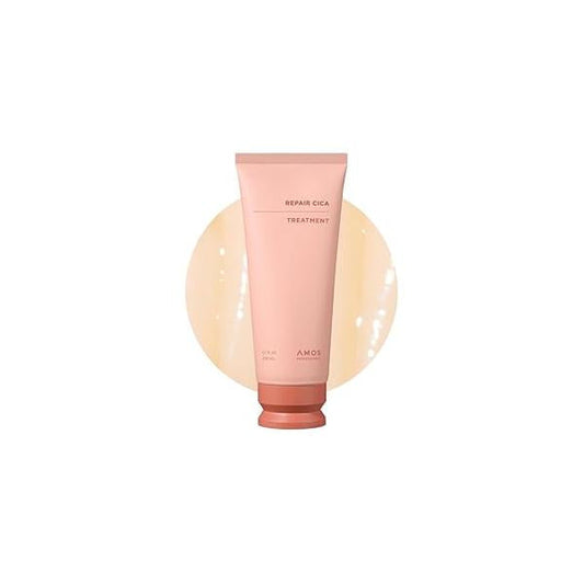 AMOS PROFESSIONAL Repair Cica Hair Mask l Repairs, Strengthens, & Nourishes for Split Ends Breakage, Reverse Damage from Bleach, Color, Chemical Services, 6.7 fl.oz