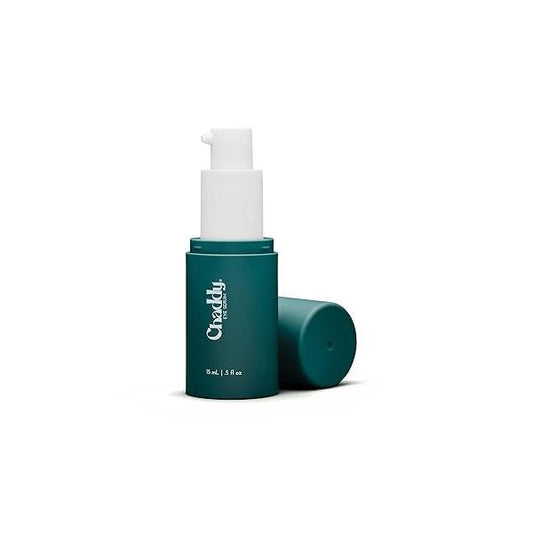 Chaddy Silky Eye Serum | Hydrating Under-Eye Cream for Dark Circles, Fine Lines, Wrinkles, Puffiness, and Bags - Fragrance-Free Formula with Caffeine, Niacinamide, Peptides, Antioxidants 15ml