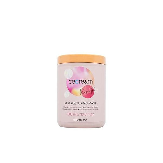 Ice Cream Keratin Restructuring Mask - Maschera Ristrutturante 1000ml