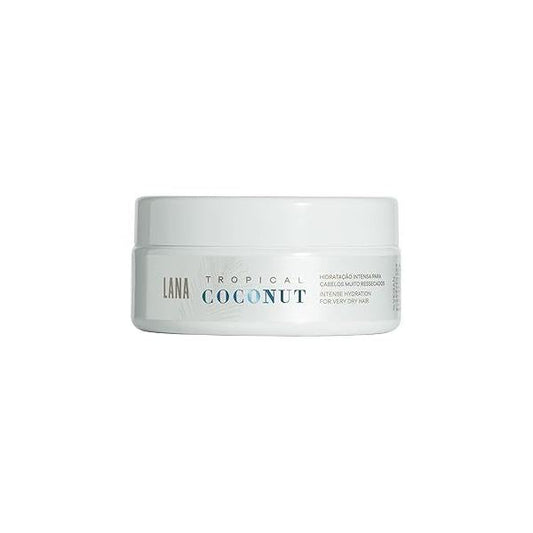 Lana Brasiles | Tropical Coconut Mask Intense Hydration For Very Dry Hair (200 gr / 7.05 oz.)