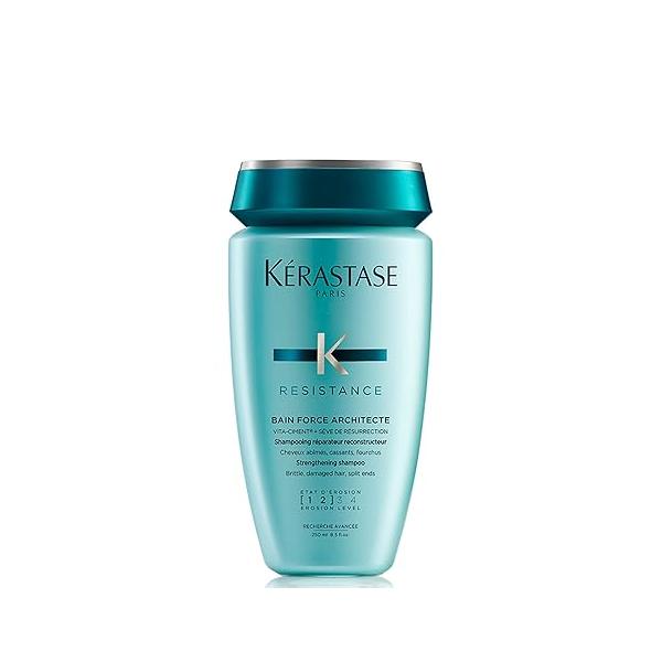 Kerastase Resistance Force Architecte Shampoo - Reconstructing Repair For Weak and Damaged Hair, Formulated With Pro-Keratine Complex