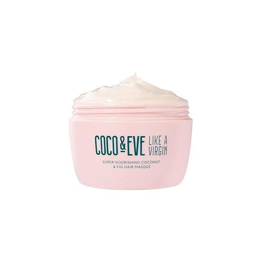 Coco & Eve Like a Virgin Hair Masque - Coconut Fig Mask for Dry Damaged hair with Shea Butter Argan Oil Repair Hydration | Deep Conditioning Treatment (212 ml)
