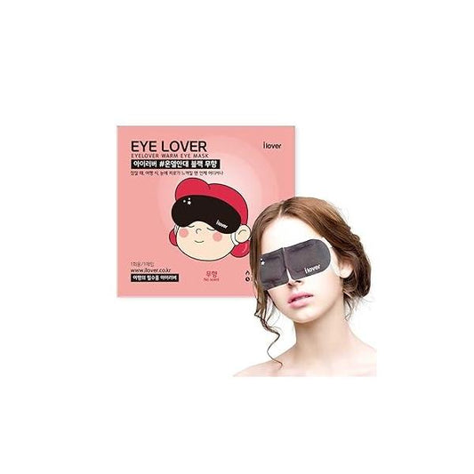 iLover Eye Mask for Sleeping (No Scent) Warm Steam 10(EA), Traveling, Relaxing and Tiredness Instantly Helps Injuries, relieves Dry Eyes.